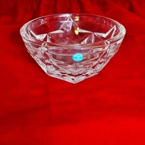 Tiffany and Co. Star crystal bowl